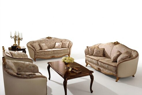 arredoclassic™ 3 Sitzer Couch Sofa Polster Couchen Schlafsofa Bettfunktion Neu