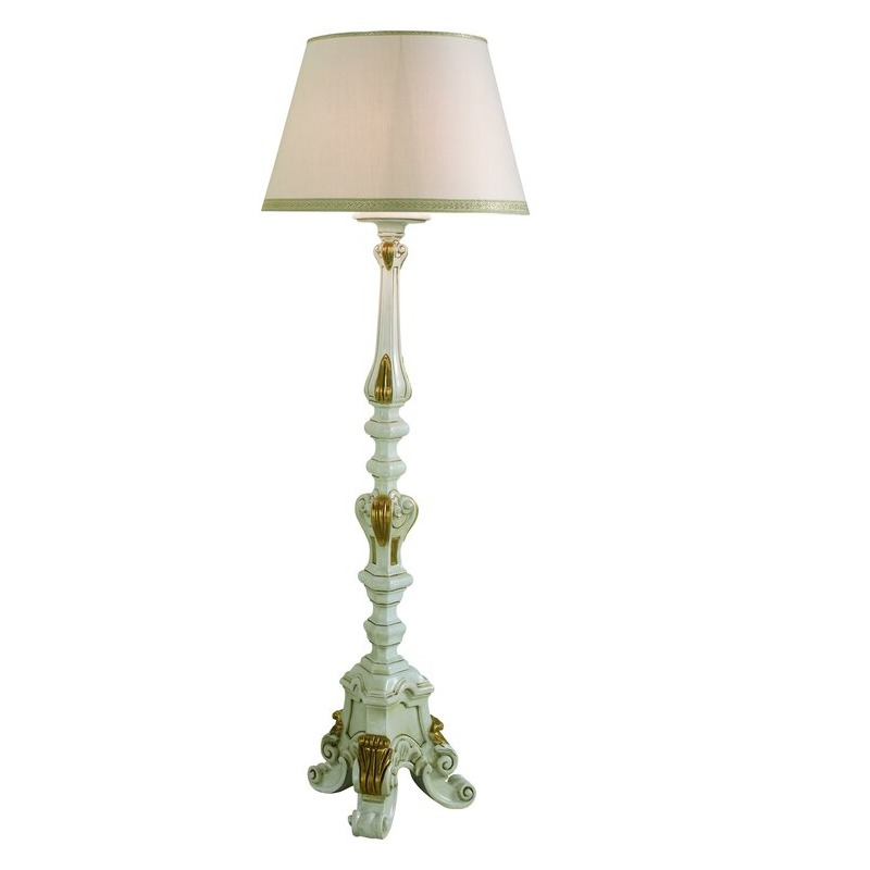 Klassische Standleuchte Leuchte Stehlampe Leuchten Lampe Barock 138cm Lampen Neu