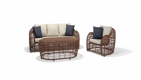 Außenmöbel Garten Rattanmöbel Möbel Balkonmöbel Terrassenmöbel Sofa Set Couch