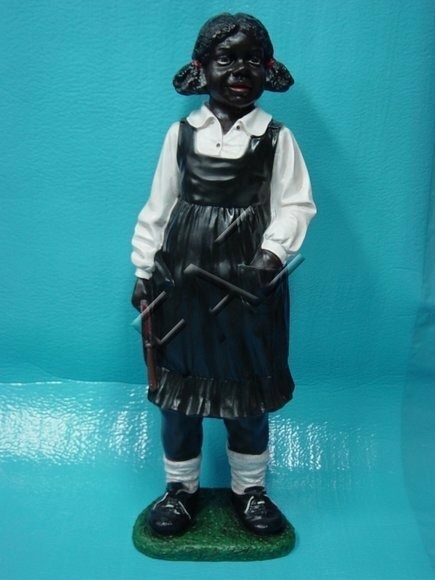 Design Mädchen Figur Garten Statue Skulptur Figuren Skulpturen Dekoration