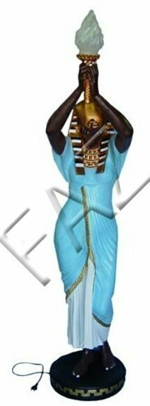 Design Antik Ägyptische Figur Statue Skulptur Figuren Skulpturen Dekoration