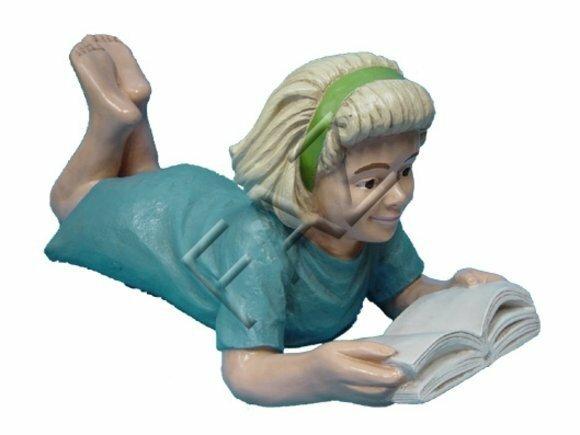 Design Mädchen Figur Statue Skulptur Figuren Skulpturen Natur Dekoration
