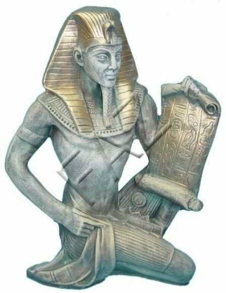 Design Ägyptische Pharao Figur Statue Skulptur Figuren Skulpturen