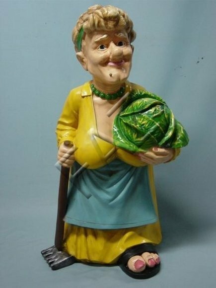 Design Gärtner Figur Dekoration Garten Statue Skulptur Figuren Skulpturen