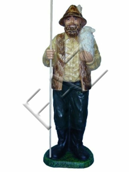 Design Hirte Figur Garten Statue Skulptur Figuren Skulpturen Deko
