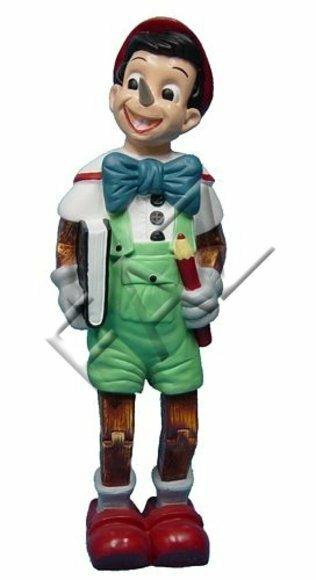 Design Pinocchio Figur Statue Dekoration Skulptur Figuren Karikatur Skulpturen