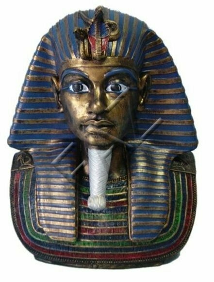 Design Ägyptische Pharao Figur Statue Skulptur Figuren Skulpturen Deko