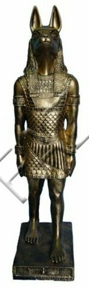 Design Antik Ägyptische Figur Statue Dekoration Skulptur Figuren Skulpturen