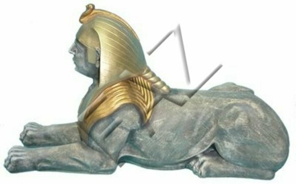 Design Figur Sphinx Statue Skulptur Figuren Dekoration Skulpturen Deko
