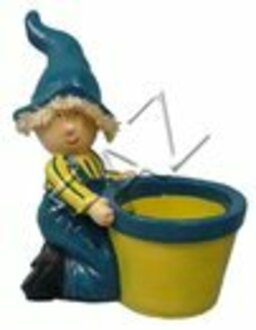 Vase Statuen Figur Blumenvase Vase Decovase Blumentopf Dekoration