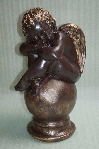 Design Antik Engel Figur Statue Skulptur Figuren Skulpturen Dekoration Deko