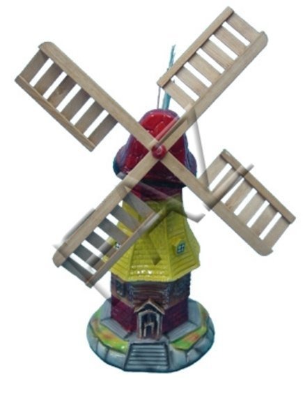 Design Mühle Figur Statue Skulptur Figuren Skulpturen Dekoration Deko