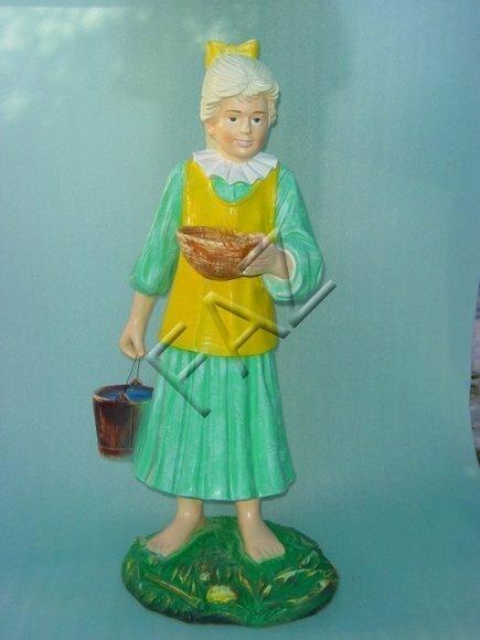 Design Mädchen Figur Statue Skulptur Figuren Skulpturen Dekoration