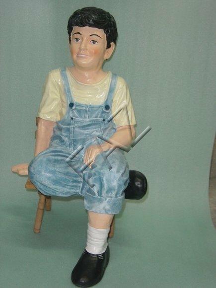 Design Junge Figur Statue Dekoration Skulptur Figuren Dekor Skulpturen