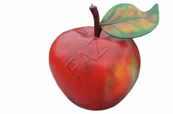 Dekoration Laden Aufsteller Apfel Obst Handel Dekoration 125cm XXL