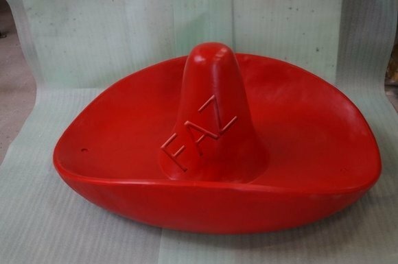 Design Sombrero Figur Statue Skulptur Figuren Skulpturen Dekoration