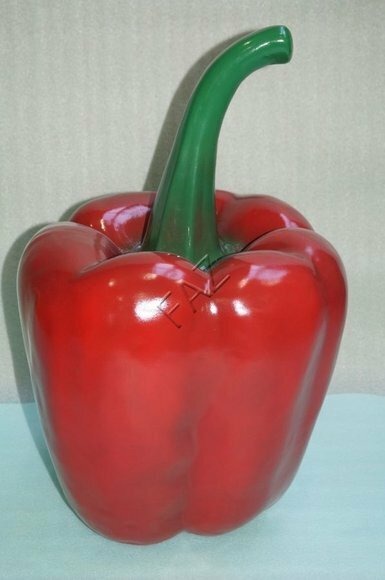 Design Paprika Figur Garten Statue Skulptur Figuren Skulpturen Dekoration
