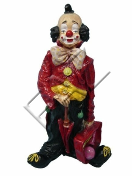 Design Clown Figur Statue Dekoration Dekor Skulptur Figuren Skulpturen