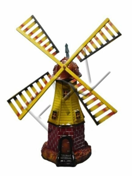 Design Mühle Figur Statue Skulptur Figuren Skulpturen Dekoration Natur Deko