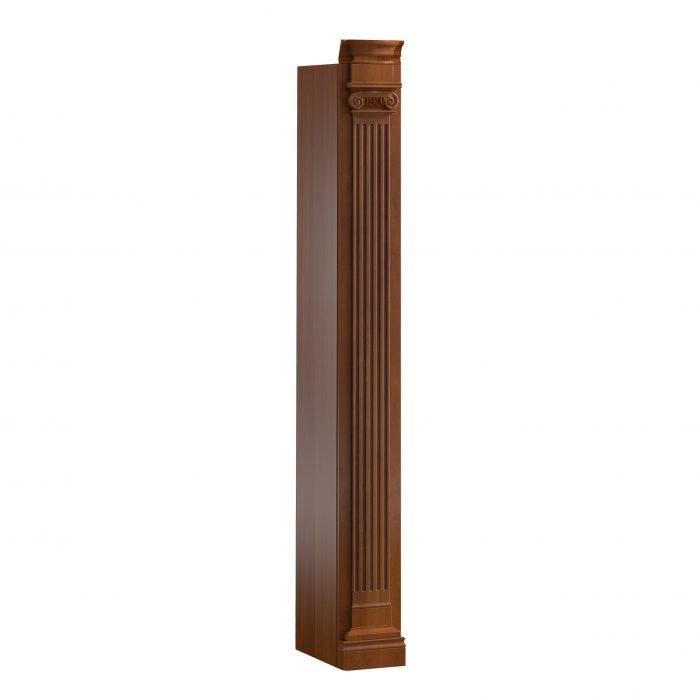 Klassische Säule Abschlußelement für Schrank Schrankwand L, R