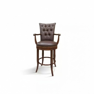 Barhocker Stühle Stuhl Designer Holzstuhl Esszimmerstuhl Hocker Braun