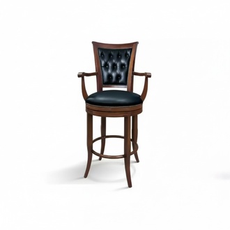 Barhocker Stuhl Sessel Kunstleder Klassisch Möbel Chesterfield Polster