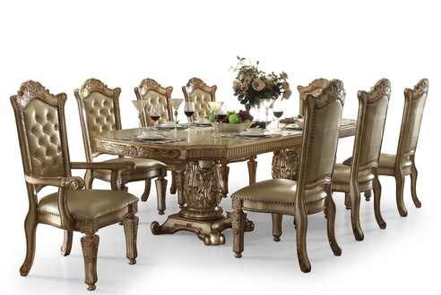 Barock Antik Stil Tisch Esstisch Echtes Holz Klassische Designer Tische