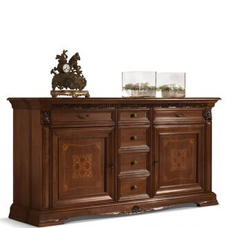 Barock Rokoko Buffet Kommode Luxus Kommoden Antik Stil Echtes Massivholz Neu xxl big