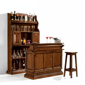 Barschrank Designer Möbel Klassische Bartheke Luxus Vitrine Bar Neu