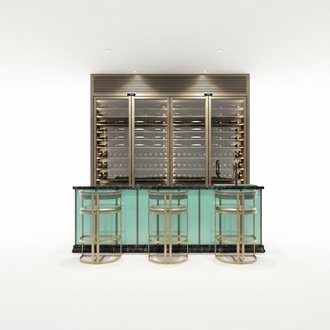 Barschrank Weinschrank Weinarchiv Weinmöbel Weinregal Flaschenregal