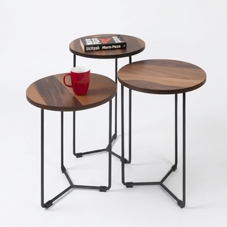 Beistelltisch Couchtisch Sofatisch Wohnzimmertisch Modern 3tlg.