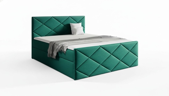 Bett Bettkasten Boxspringbett 180x200 Schlafzimmer Design Doppel Hotel Modern