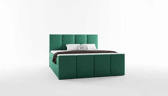 Bett Bettkasten Boxspringbett Möbel Schlafzimmer Design Doppel Hotel Modern Neu