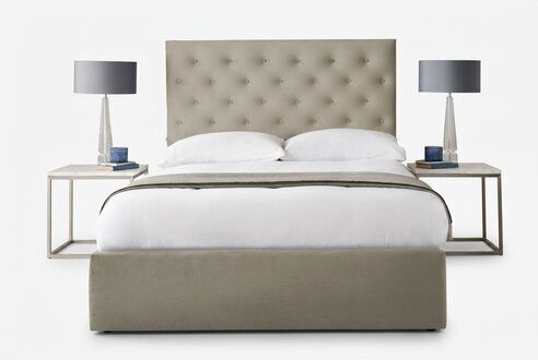 Bett Chesterfield Polsterbett Doppel Luxus Schlafzimmer Designbett Betten