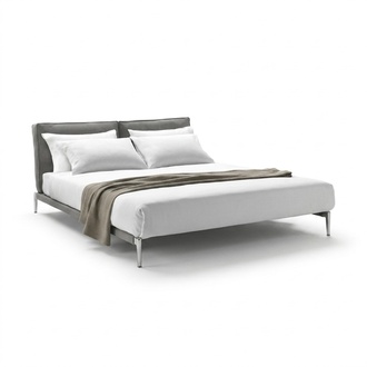Design Doppelbett Luxus Betten Polster Schlafzimmer Bett Möbel Neu