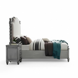 Bett Design Luxus Stoff Betten Leder Modernes Schlafzimmer 180x200cm Hochwertig