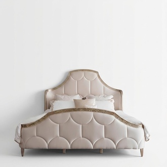Bett Holz Betten Luxus Hotel Doppelbett Klassisches Bettgestell Landhaus