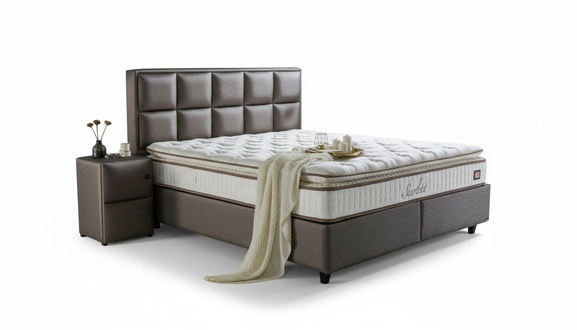 Bett Leder Schlafzimmer Möbel Quality Moderne Betten Chesterfield Boxspring Neu