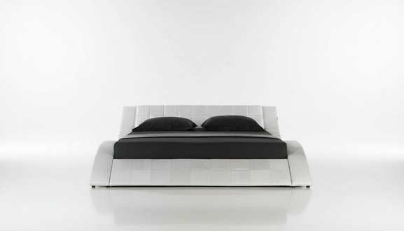 Bett Silber Schlafzimmer JV Möbel Liegefläche 180x200 Schlafzimmer Kunstleder