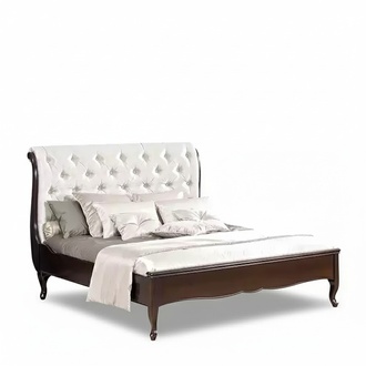 Bett Stoff Design Doppel Betten Luxus Modernes Hotel Gestell Schlaf Zimmer