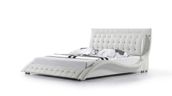 Betten Doppel Modernes Ehe 180x200 Moderne Neu Design Leder Bett
