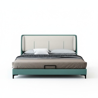 Betten Textil Hotel Luxus Polster Stoff Sitz Italien Designer Bett Schlafzimmer