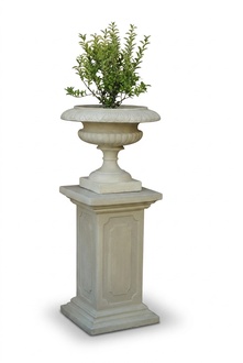 Blumenkorb Blumen Vase Gefäss Garten Kasten Terrasse Dekoration