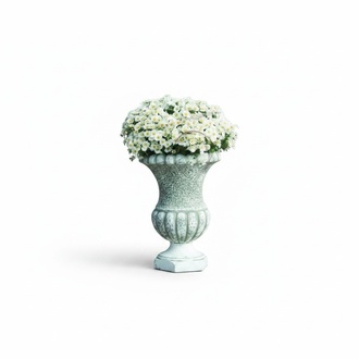 Natur Blumenkübel Pflanz Kübel Dekoration Figur Blumentöpfe Garten Vasen