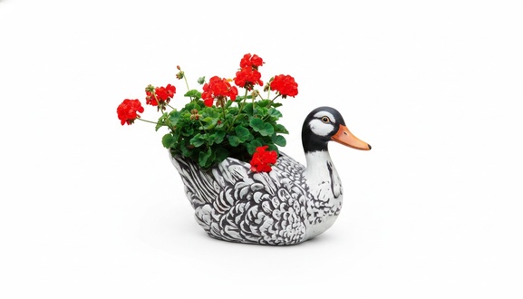 Blumenkübel Pflanz Natur Kübel Dekoration Figur Blumentöpfe Vasen Garten