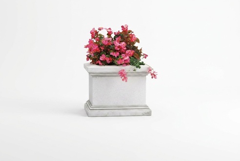 Blumenkübel Pflanz Kübel Natur Dekoration Figur Vasen Garten Blumentöpfe