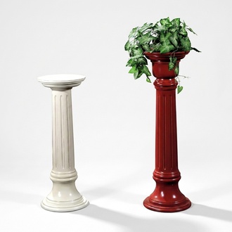 Blumenständer Blumensäule Blumenampel Blumenständer Blumenständer Weiß