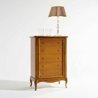 Braun Kommode Klassischer Luxus Schlafzimmer Holz Designer Möbel