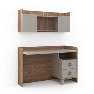 Braun Schreibtisch Designer Jugendzimmer Tische Holz Kinderzimmer Möbel