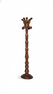 Braun Ständer Dielen Designer Bodenaufhänger Klassisches Stil Möbel